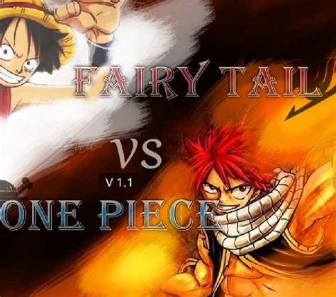 fairy tail vs one piece 1.0